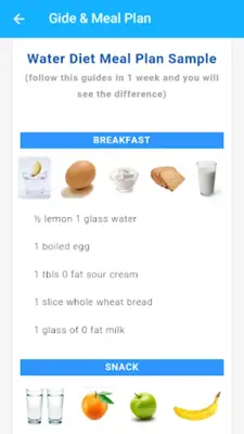 Water Diet Plan - Lose Weight android App screenshot 4